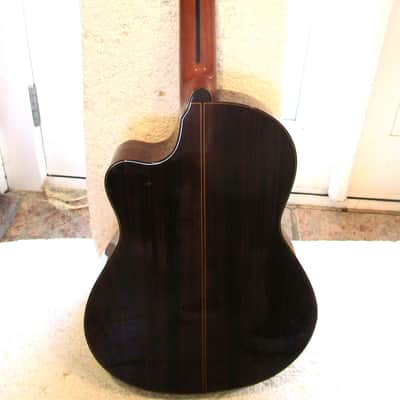 Ramirez CWR2 Classical Guitar, 1994, Cut 2 Studio Series, Cutaway, L.R. Braggs Electronics, Case image 7