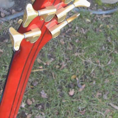 Peavey TL-6 Neck Thru  Red image 10