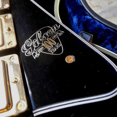 Gibson LP Black Beauty * 100th Anniversary Diamond Gold Medallion Edition / Ser.No: 1930 13 image 12