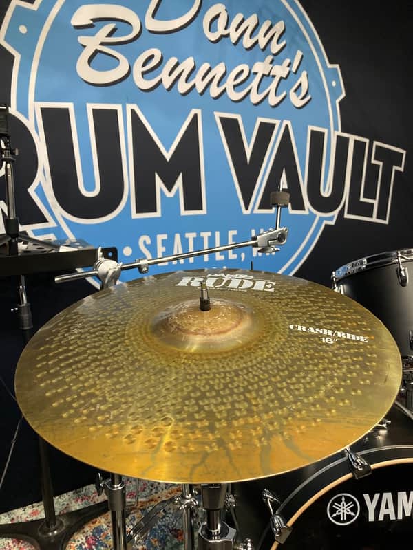 David Garibaldi's Tower of Power, Paiste 16" Rude Series Crash/Ride Cymbal, Unused 1300g 1980s image 1
