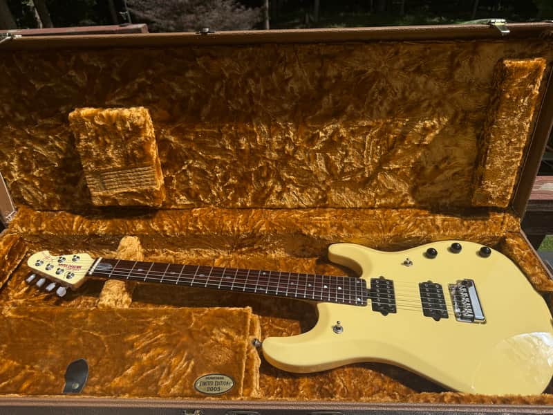 Ernie Ball Music Man John Petrucci JP6 Limited Edition 2005  - Butter Cream image 1