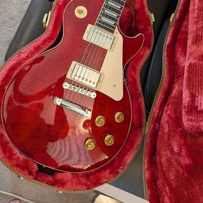 Gibson Les Paul standard 50s 2025 - Figured, Cherry red - 8lbs 15oz image 2