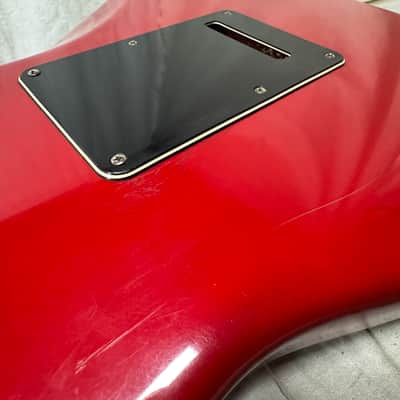 Fender Limited Edition '94 American Special Stratocaster Guitar with Case 1994 - Lipstick Red / Maple neck image 22