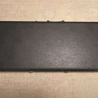 Vintage 1970’s Fender USA Mustang Guitar Case Black Exterior w Maroon Interior Fits Tele Strat image 22