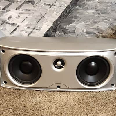 Polk Polk Audio RM6761  compact satellite/surround speakers 5 speakers (no subwoofer) 90s  - Silver image 3
