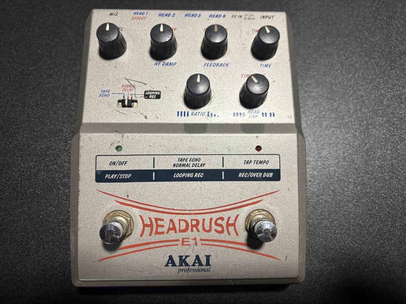 Akai Headrush E1 Digital Echo / Looper | Reverb