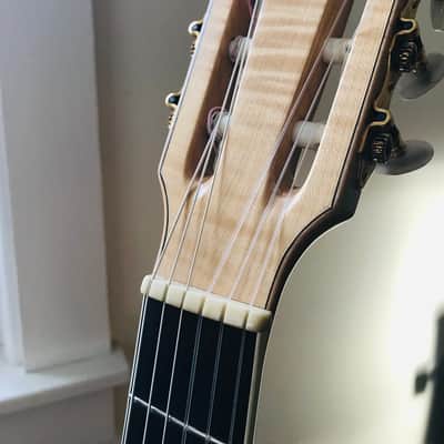 Borys B-520 1987 Natural Jazz Nylon Guitar image 14