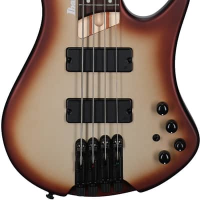 Ibanez Bass Workshop EHB600 Electric Bass Guitar - Charred Champagne Burst Matte image 1