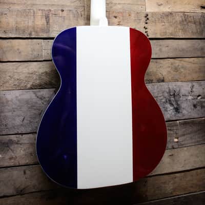 Harmony Sovereign 01016 Buck Owens Red White & Blue Reissue Acoustic Guitar image 5