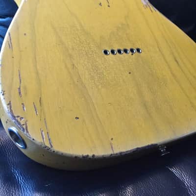 Chad Underwood RARE Broadcaster (Fender blackguard) Telecaster image 6