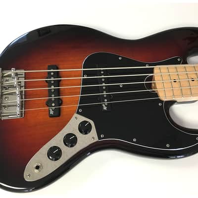 Roscoe Classic 5JJ Bass, Tobacco Sunburst, Maple. image 1