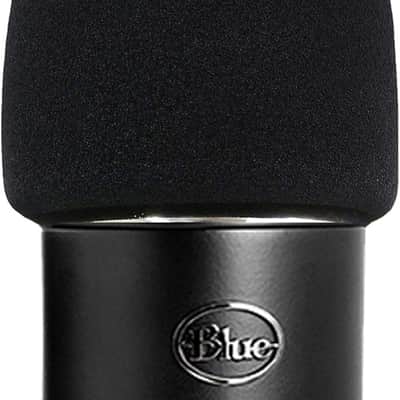 Microphones Such as MXL, Audio Technica and More - Quality Sponge Material to Act as a Pop Filter for Your Mic (Black) image 2