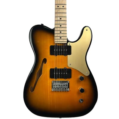 Squier Paranormal Cabronita Telecaster Thinline 2-Color Sunburst image 1