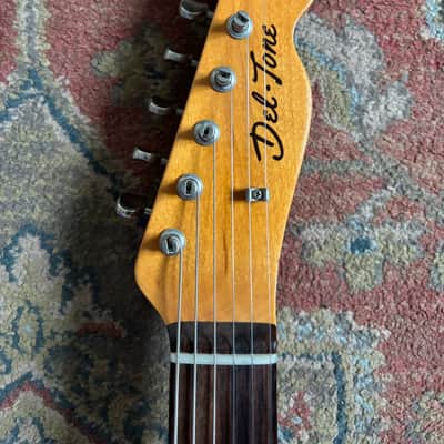 Deltone Tele Style w/ P90s & Duesenberg Trem – Lake Placid Blue (2021) image 14