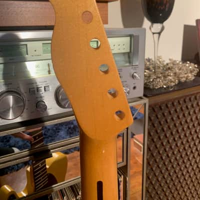 JVG TL Body and NECK Blond aged Bananna color Aged RELIC nitro lacquer Luthier Built by JVGuitars image 8