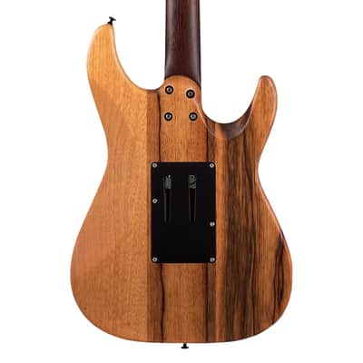 Schecter SVSS Exotic FR Left Handed Electric Guitar - Black Limba image 5