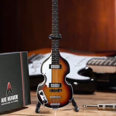 Axe Heaven SET of 6 Beatles 1:4 scale Instruments Mini Replica Guitars, Drum Kit and Amps! Fab Four image 7