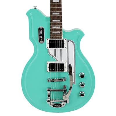 Airline Guitars MAP Baritone DLX Seafoam Green image 1