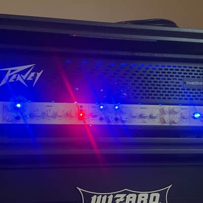 Peavey invective 120 Misha Mansoor Signature 3-Channel 120-Watt Guitar Amp Head 2017 - Present - Black image 1