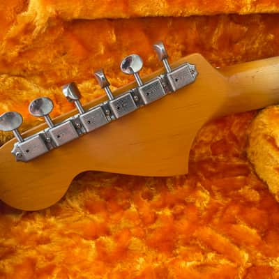 MJT Jaguar 2020 - Ocean Turquoise 60's Clone - John Frusciante Vibes Leslee onboard Seymour Duncan Fender parts Musikraft Neck image 6