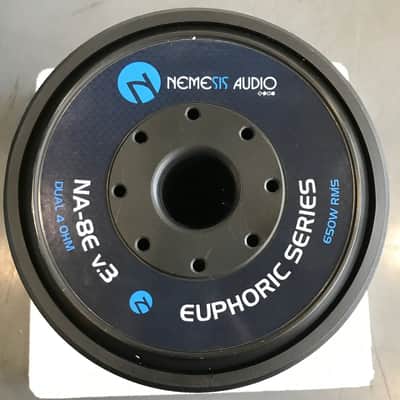 Nemesis Audio NA-8E v.3 Euphoric Series 8" 650W RMS Car Subwoofer Bass Speaker image 5