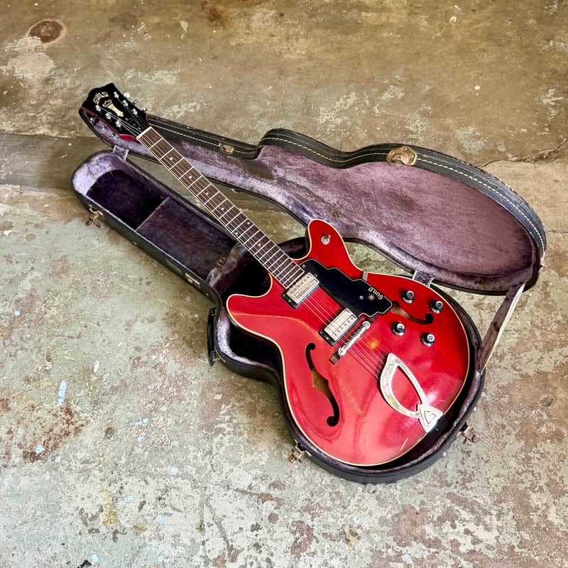 Guild Starfire IV 1966 - Cherry original vintage USA SF-IV 4 | Reverb