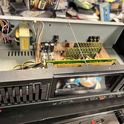 SANSUI SE-800 10 Band Stereo Graphic Equalizer spectrum analyzer Vintage tested image 9
