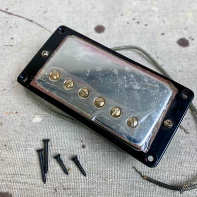 Vintage Gibson Tarback Humbucker Pickup 1980 w/ Pickup Ring NOS 7.50 k ohm image 8