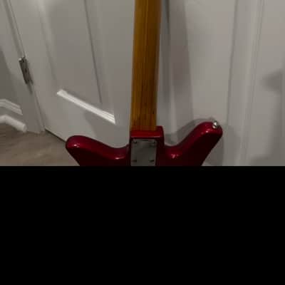 1960s Teisco Del Rey ET-200 Vintage Electric Guitar – Red Metallic – Original w/ hard case image 13
