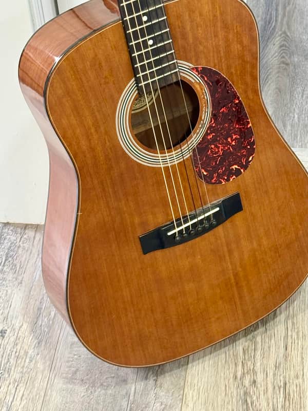 Hondo vintage acoustic guitar 80s image 1
