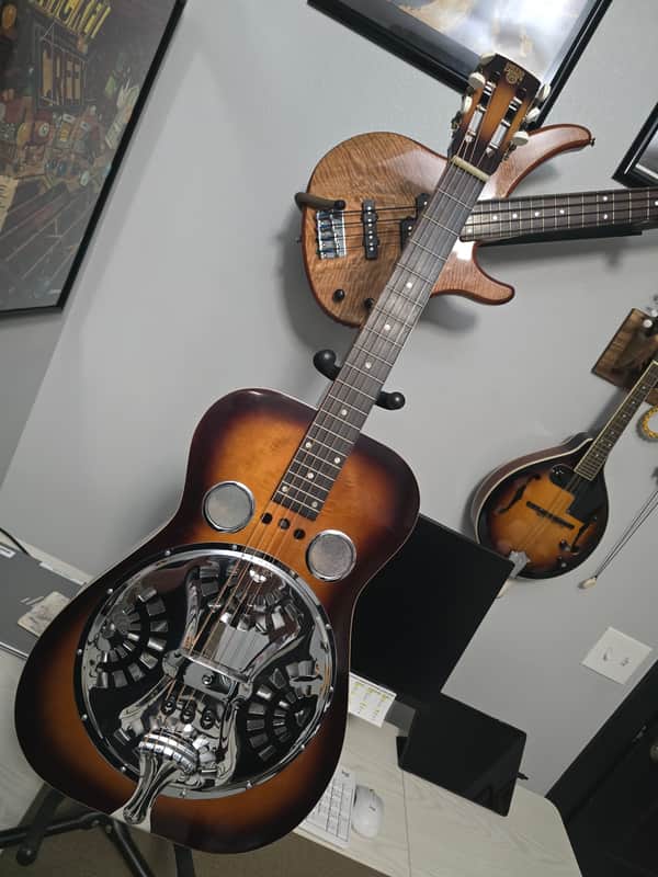 Dobro D60 1984 Square Neck OHSC Beard Upgrades image 1