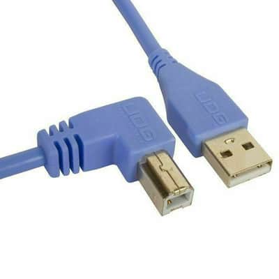 UDG Ultimate Angled USB-B To Straight USB-A 2.0 Audio Cable (blue, 3.0m) image 2