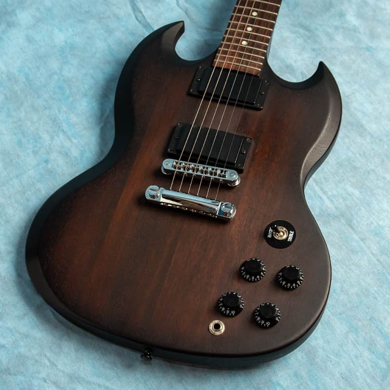 Gibson USA SGJ 2013 / SG Bigsby レフティ Gibson SGJ Transparent White 2013 LEFTY – Chicago Music Exchange