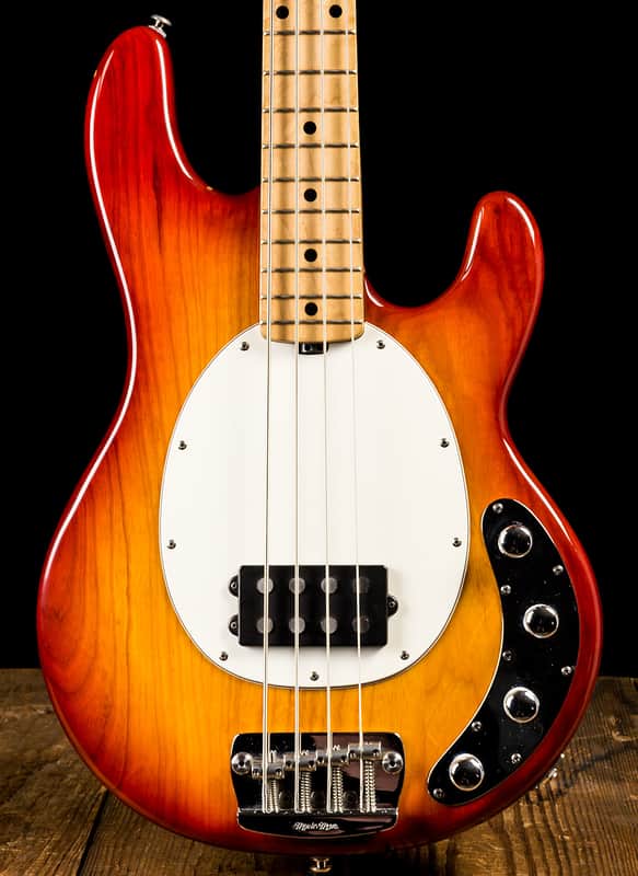 ベース Music Man StingRay 1988 Honey Burst Music Man Stingray 4 Honey Burst | Reverb