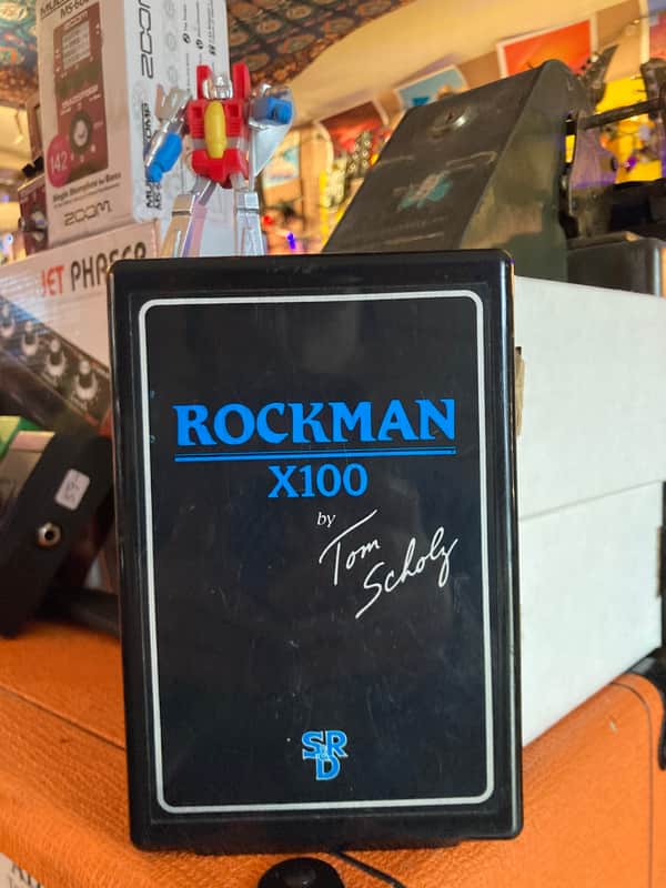Scholz Research and Development SR&D Rockman X100 by Tom Scholz USA 🇺🇸 1980s - Black image 1