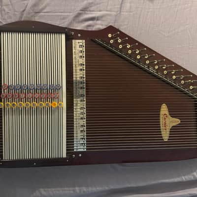 Autoharp Chromaharp Caroler 27 Chords - Mute Bar - Good Condition image 1