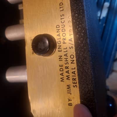 Marshall 50 watt 1971 - Hand Wired image 12