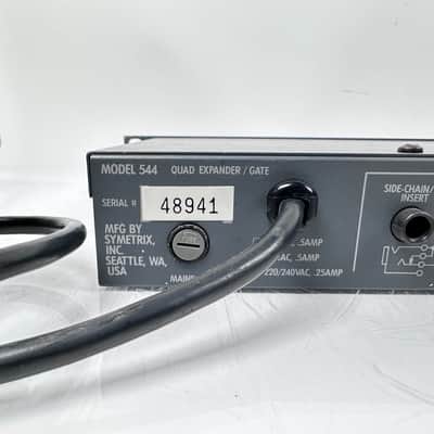 Symetrix 544, 4 Channel, Quad Expander Gate, Vintage Rack image 9