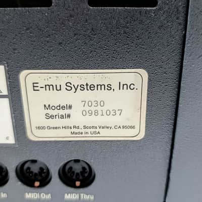 E-MU Systems SP-1200 8-Voice Drum Sampler (+ Extra's / Serviced / Warranty) image 7