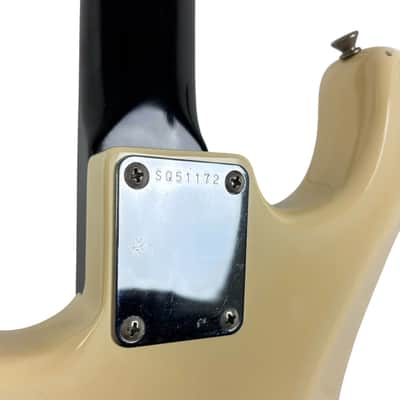 Squier Japan Stratocaster 1983-1984 - Vintage White image 6