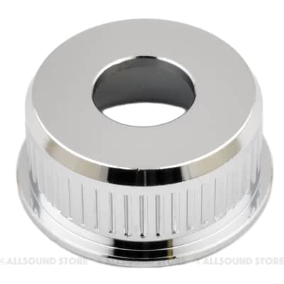 Machined Brass Press Fit Recessed Jack Plate Cup w/ 1/4" Output Jack for Telecaster Tele Guitar image 2
