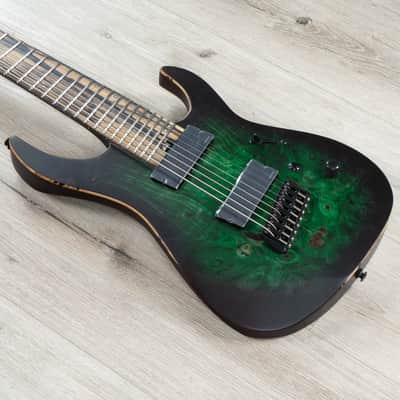 Legator Ninja N8FX 8-String Multi-Scale Guitar, Fishman Fluence