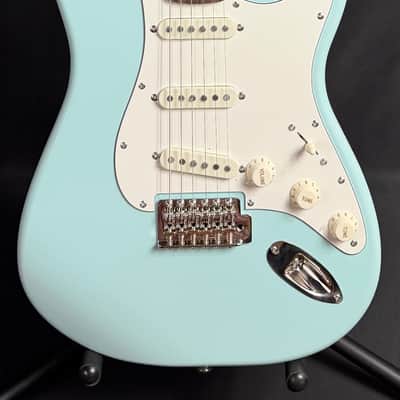 Squier FSR Classic Vibe 70's Stratocaster Electric Guitar Sonic Blue Finish (037) image 1