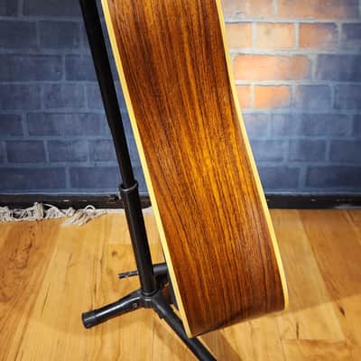 Vintage 1970, January, Martin D-28 Natural w/ OHSC - Neck Reset, New Bridge, Resprayed Top & Back image 9