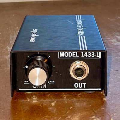 Vintage Barcus-Berry 1433-1 Super Boost Preamplifier - Guitar / Bass Preamp Superboost image 4