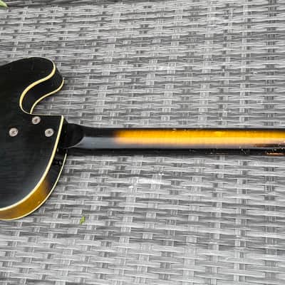 Vintage Harmony H-22 Bass Guitar 1963 - Sunburst image 13