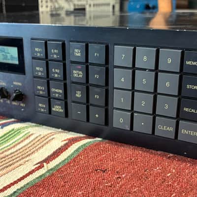 Yamaha REV 7 Digital Reverberator 1980s - Black image 4