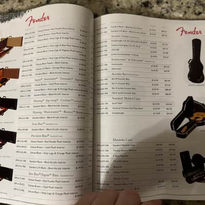 Fender Product Guide Accessories 2006 Gretsch Jackson Fender Blender Gig FX Keeley Visual sound Diaz squareface Texas Ranger Rat Pickups Bigsby image 6