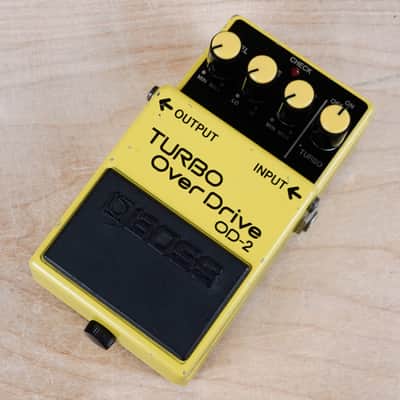 Boss OD-2 Turbo Overdrive | Reverb