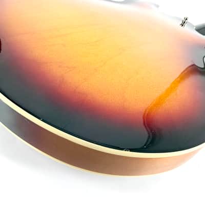1996 Epiphone Riviera (Peerless Korea) - Vintage Sunburst image 21